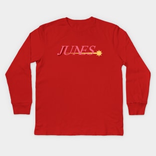 Junes Kids Long Sleeve T-Shirt